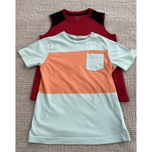 Lot Of 2 Boys Casual T Shirts Size Medium 8 Old Navy &  Starter Brands.
